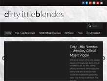 Tablet Screenshot of dirtylittleblondes.com